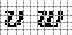 Alphabet and Number Graphs 