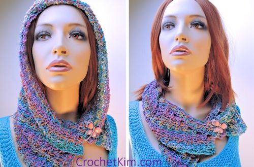CrochetKim Free Crochet Pattern | Noema Cowl @crochetkim