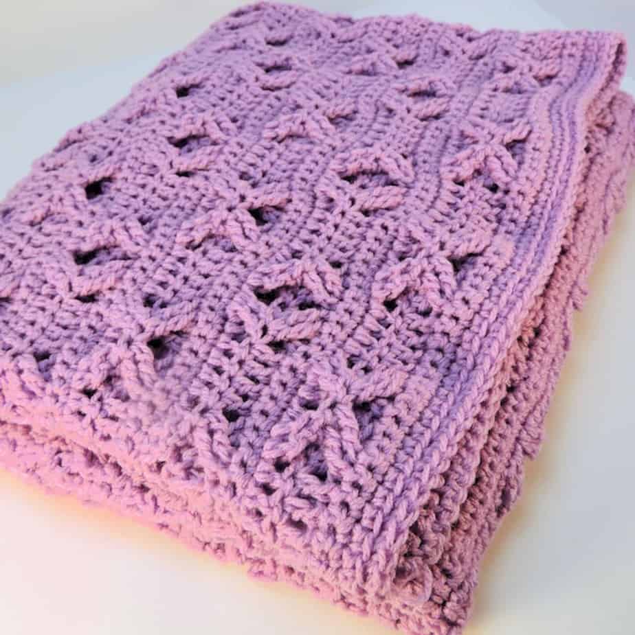 Besos Baby Blanket CrochetKim Free Crochet Pattern