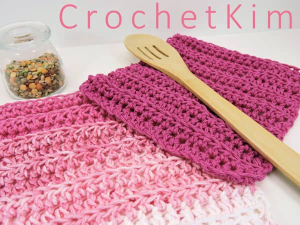 Horizontal Ribs Dishcloth 