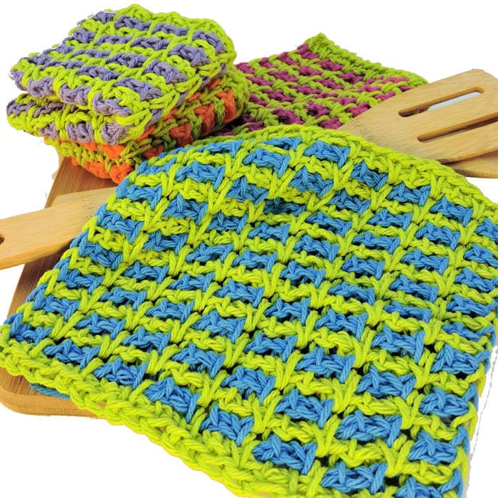 CrochetKim Free Crochet Pattern | Wishy Washies Washcloths