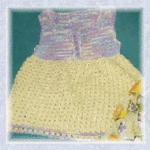 Broomstick Lace Baby Dress Free Crochet Pattern
