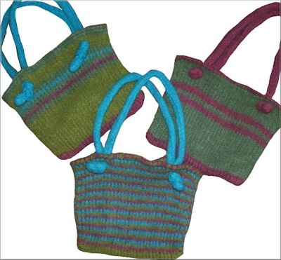 Grab and Go Project Bag - Felted Crochet Pattern pattern by Kim