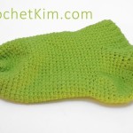 House Ankle Sock Free Crochet Pattern