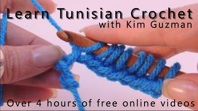 Afghan Pattern Books - Learn Tunisian Crochet in the Round