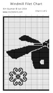 Crochet Windmill chart