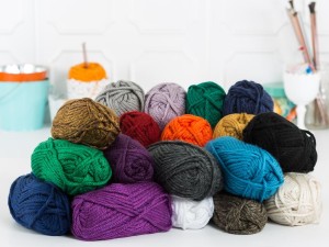 Several balls of yarn
