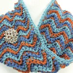 Beach Sunset Cowl Free Crochet Pattern