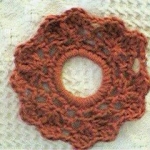 Valentine Hearts Scrunchie Free Crochet Pattern