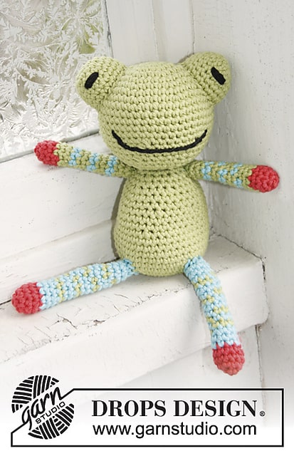 Crochet Frog Teddy