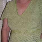 Sonrisa Beaded Cotton Top Free Crochet Pattern