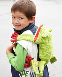 Crochet Frog Bag
