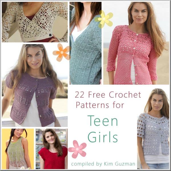 Link Blast: Free Crochet Patterns for Tops for Teen Girls