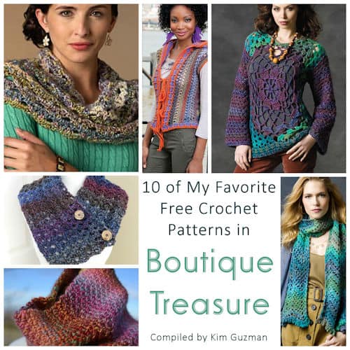 Link Blast: 10 Free Crochet Patterns in Boutique Treasure