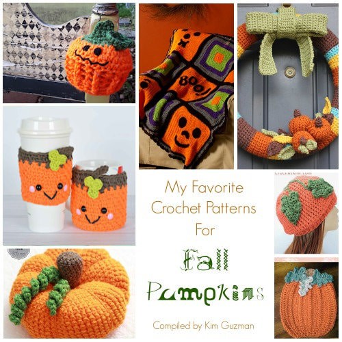 Link Blast: 10 Free Crochet Patterns for Fall Pumpkins
