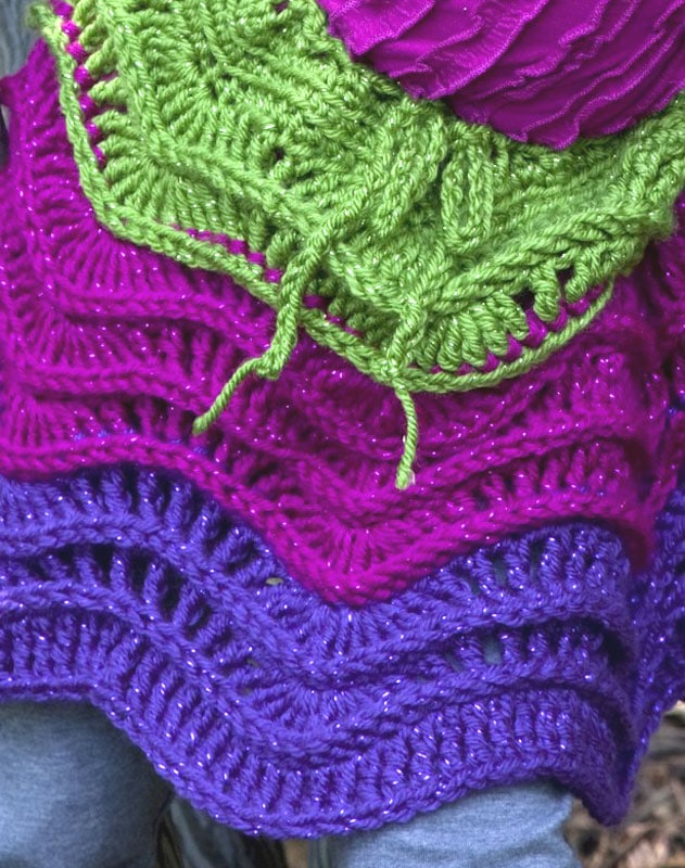 Girl's Salsa Party Skirt | CrochetKim Free Crochet Pattern