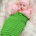 Infant Mermaid Cocoon Free Crochet Pattern