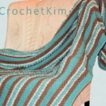 La Playa Throw Free Tunisian Crochet Pattern