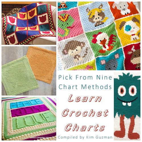 Link Blast: Crochet Chart Techniques With Free Practice Patterns