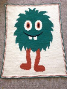 A close up of a rug