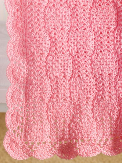 Beginner tunisian crochet baby blanket hot sale