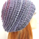 Easy Channel the Mind Beanie Free Crochet Pattern for Beginners