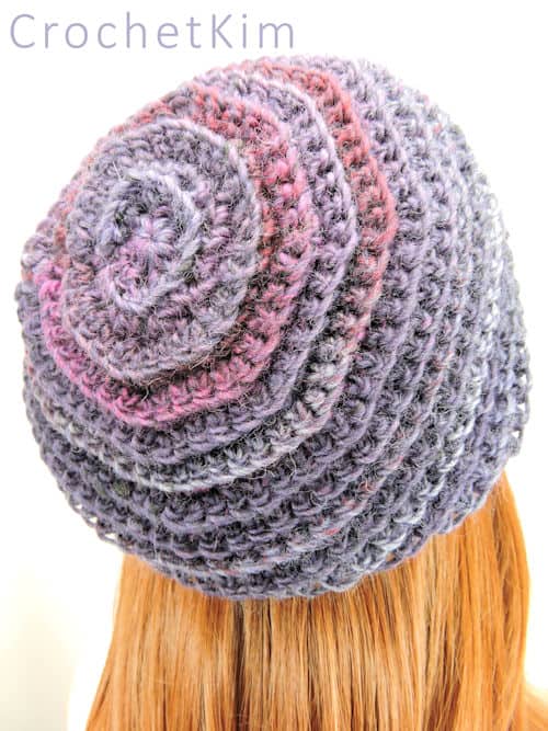 CrochetKim Free Crochet Pattern | Channel the Mind Beanie @crochetkim