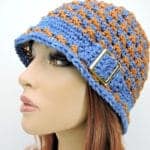 Speckled Cloche Hat Free Crochet Pattern