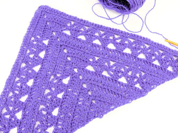 CrochetKim Free Crochet Pattern | Lunar Crossings Shawl @crochetkim