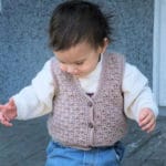 Atta Boy Vest for Baby Free Crochet Pattern