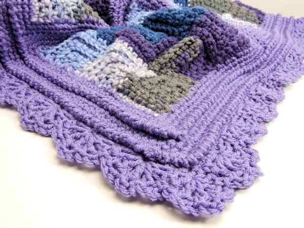 CrochetKim Free Crochet Pattern | Starry Night Baby Blanket @crochetkim