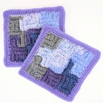 Starry Night Baby Blanket Free Crochet Pattern