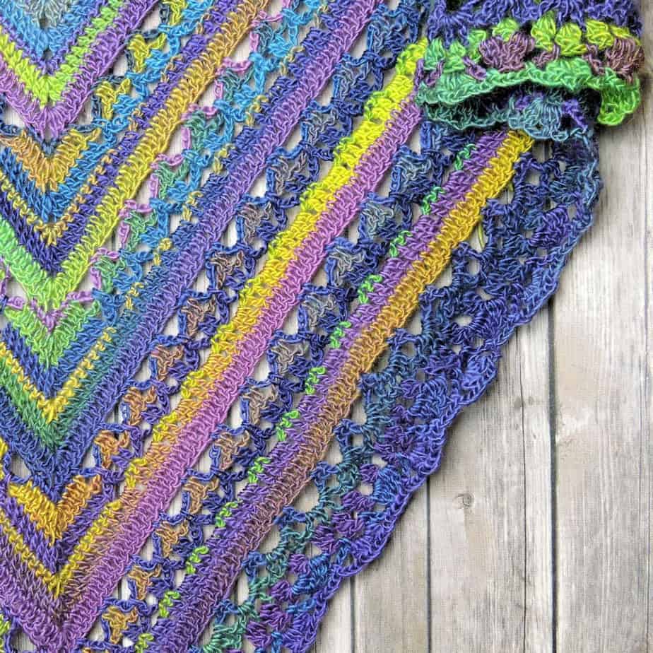 Unforgettable Lunar Crossings Shawl