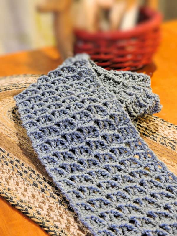 single crochet scarf