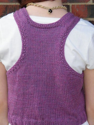 CrochetKim Free Knit Pattern | Liana Racerback Vest @crochetkim