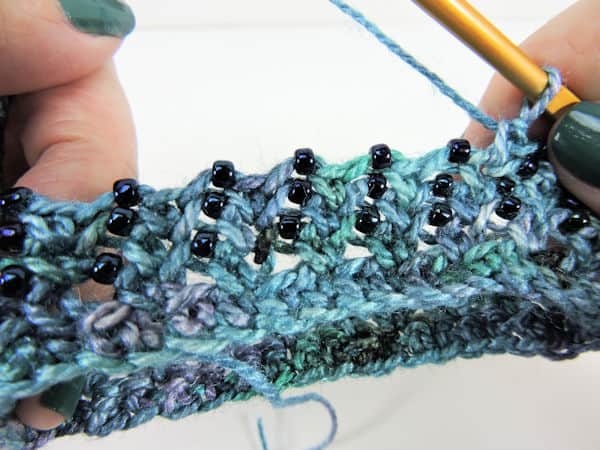 CrochetKim Free Crochet Pattern | Astral Bay Scarf