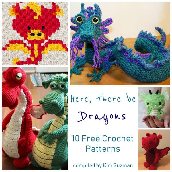 Link Blast: 10 Free Crochet Patterns for Dragons
