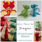 10 Free Crochet Patterns for Dragons
