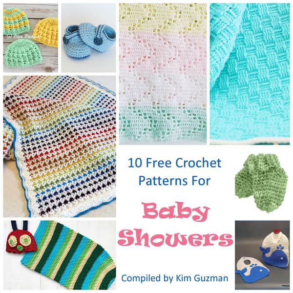 Link Blast: 10 Free Crochet Patterns for Baby Showers