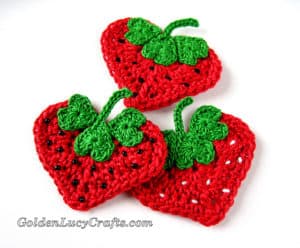 Crochet Strawberry