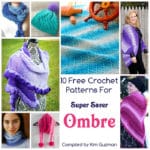 Roundup: 10 Free Crochet Patterns for Red Heart Super Saver Ombre