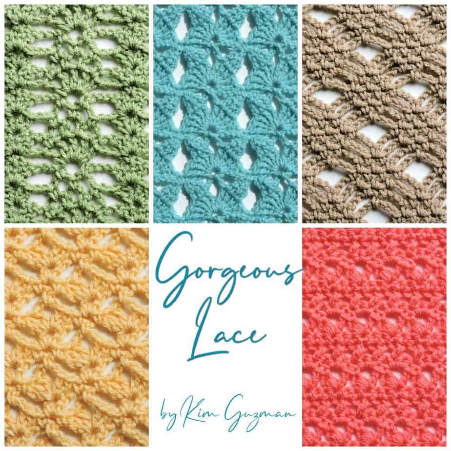 Lacy discount crochet blanket