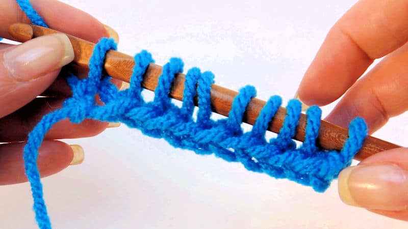 Adult Beginner Tunisian Crochet