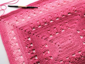 Lunar Crossings Rectangle Blanket | CrochetKim Free Crochet Pattern