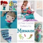 Roundup: 9 Free Crochet Patterns for Mermaids