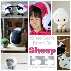 Link Blast: 10 Free Crochet Patterns for Sheep