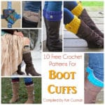 Link Blast: 10 Free Crochet Patterns for Stylish Boot Cuffs Boot Toppers