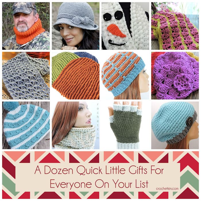 CrochetKim Free Crochet Patterns for a Dozen Quick Little Gifts for Everyone on Your List