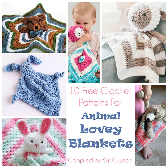 Crochet animal 2025 blanket tutorial