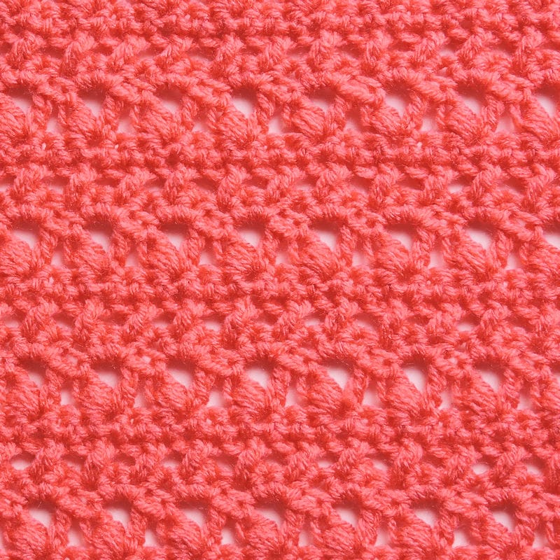 Eyelet Pearls Lace CrochetKim Free Crochet Stitch Tutorial